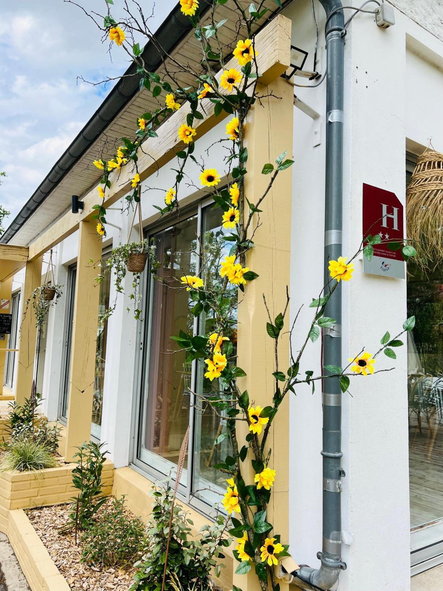 Motel Les Broussailles Mesves-sur-Loire Kültér fotó